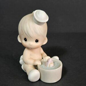 Precious Moments 1987 Sailor Boy Figurine I Would Be Sunk Without You 102970